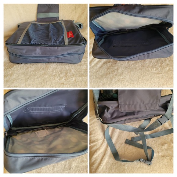 Nūby Portable Easy Go Baby Toddler Booster Seat Nylon Carry Zippered Bag✨️9M+ - Picture 5 of 15